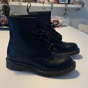 Dr. Martens Black Leather Boots